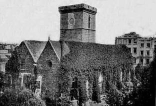 St Helier Town Church, 1860's