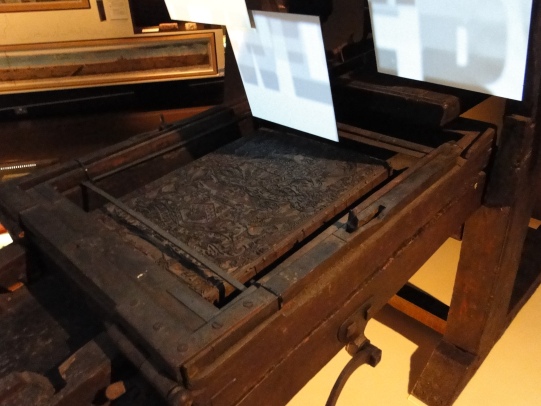 1600's printing press