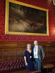 It took special permission to take a photograph within Parliament